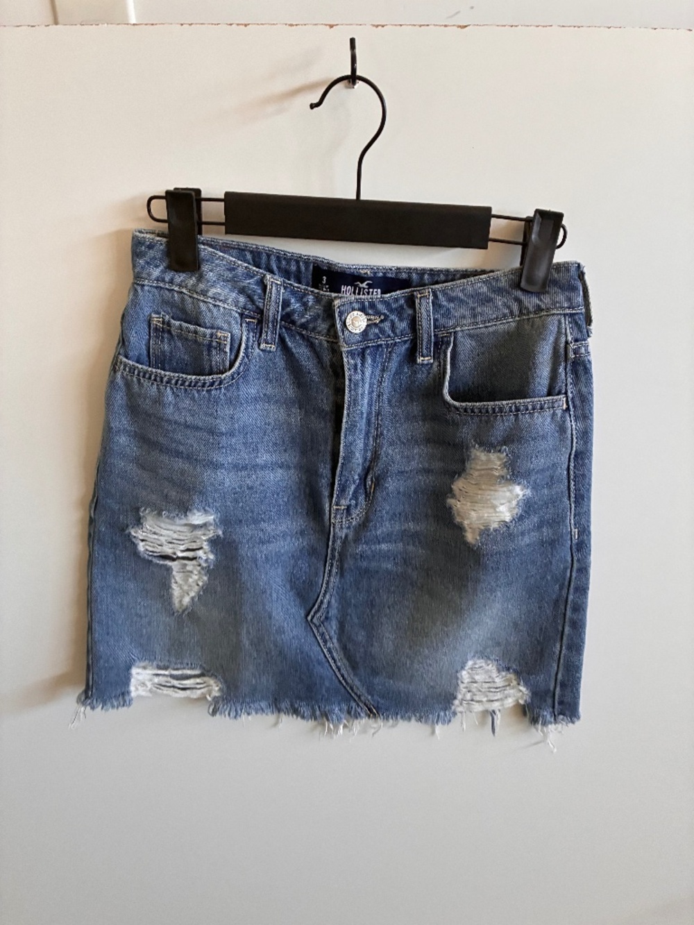 Hollister size 3 denim skirt